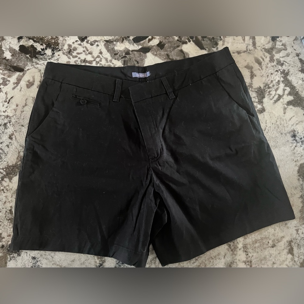 Womens Chic Black Shorts